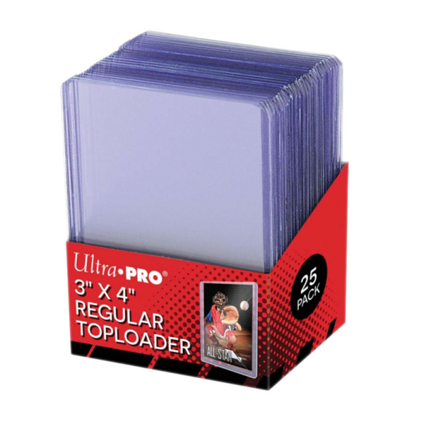 25 Ultra Pro Regular Toploaders